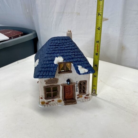 Shops Of Dickens Village Porcelain Lighted House "Rooms For Let" Christmas - Picture 7 of 7